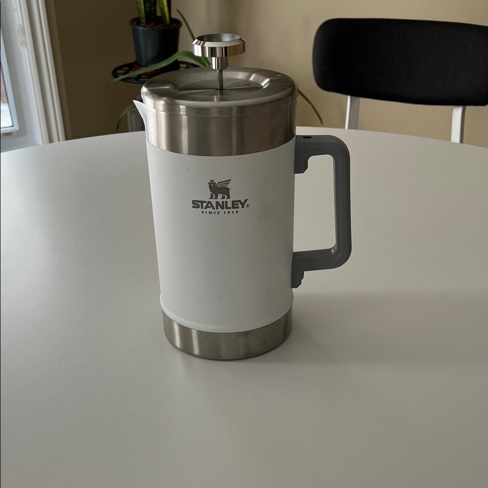 Stanley White and Silver Coffee Press